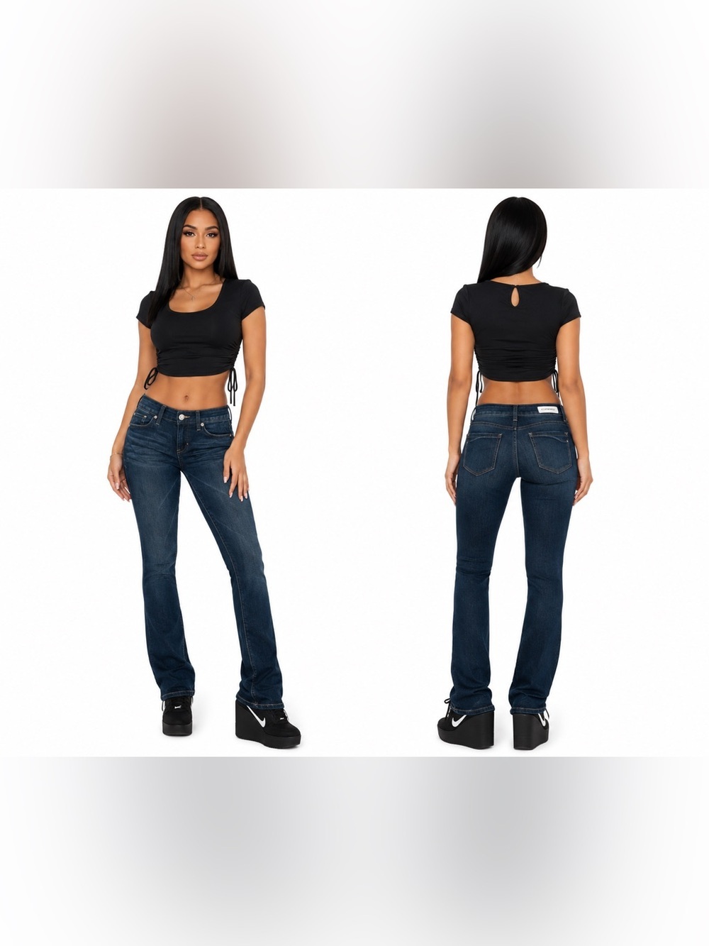Crave fame crop top